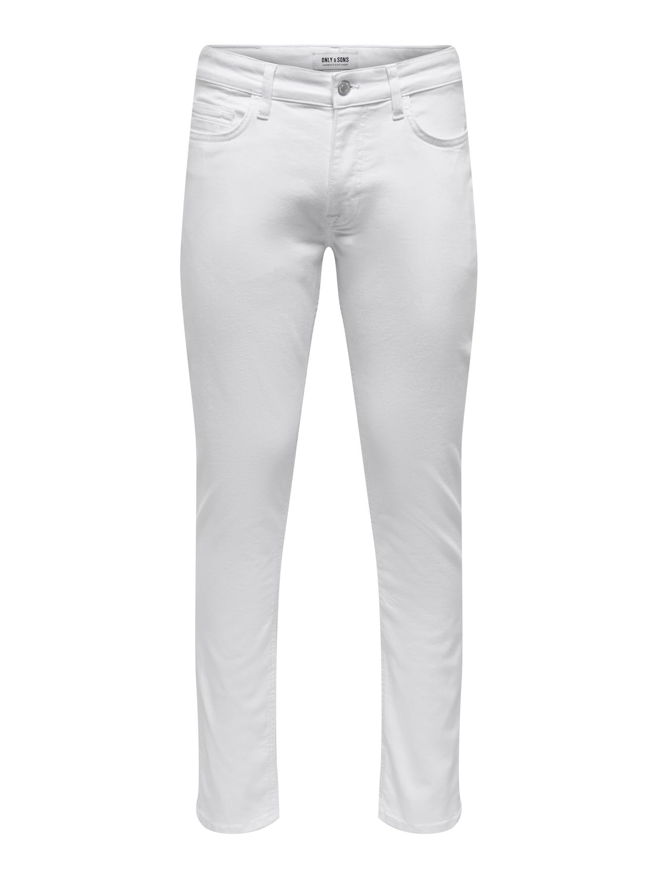 ONLY Men's Onsloom Slim One White 6529 Cro DNM Noos, White (White Denim), 30 W/32 L