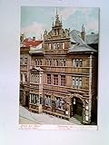  Hannover, Haus der Väter, farbig, Ansichtskarte, gelaufen 1909, Zugstempel