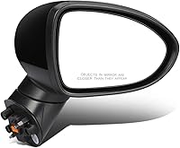 Vista 6 de DNA Motoring OEM-MR-KI1320218 Heated Powered Adjustment Left Driver Side Door View Mirror Compatible with 2018-2020 Rio