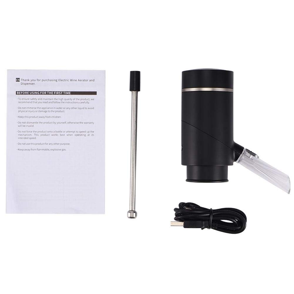 Buy Automatic Wine Decanter Dispenser Wine Aerator Pourer USB