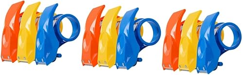 STOBOK 9 piezas de sellador de cinta de sellado de clima, cortador de cinta manual, dispensador de cinta washi, dispensador de cinta de escritorio,