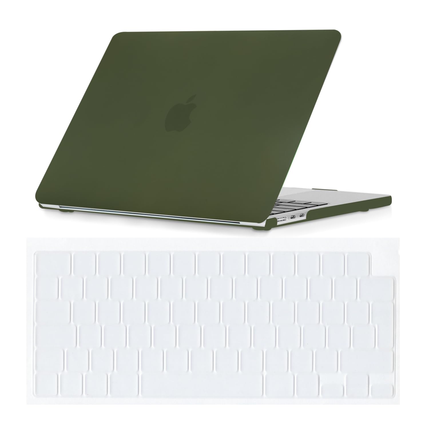 Se7enline Compatible with 2025 2024 2023 2022 2021 MacBook Pro 14 inch Case Hard Shell Laptop Cover for Macbook Pro A2918 A2992 A3112 A3401 A2779 A3434 M5 M4 M3 M2 M1 &TPU Keyboard Skin,Midnight Green — view 78