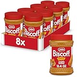 Lotus Biscoff | Cookie Butter Spread | Crunchy | 13.4 Ounce (8 Count) | non-GMO + Vegan
