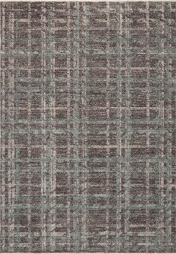 Image of Loloi Angela Rose Ember Espresso /Multi 2'-3 inch x 3'-10 inch Accent Rug | EMB-08 Approx. 2x4 Brown Entryway Kitchen, Modern, Timeless, Neutral, Accent Rug
