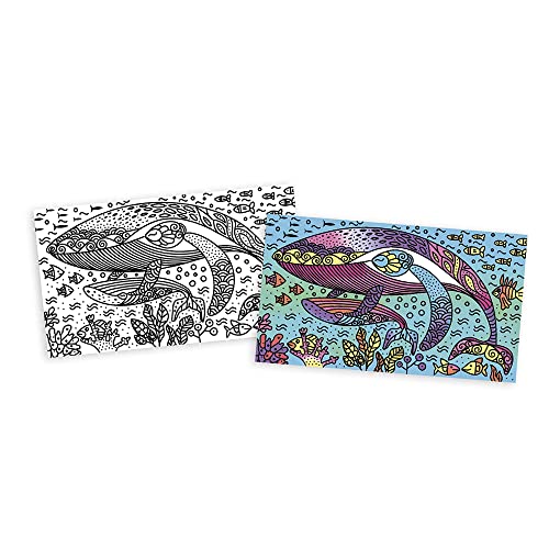 Peinture à 'eau : 6 tableaux Magique Océan Juratoys Janod - vue 3