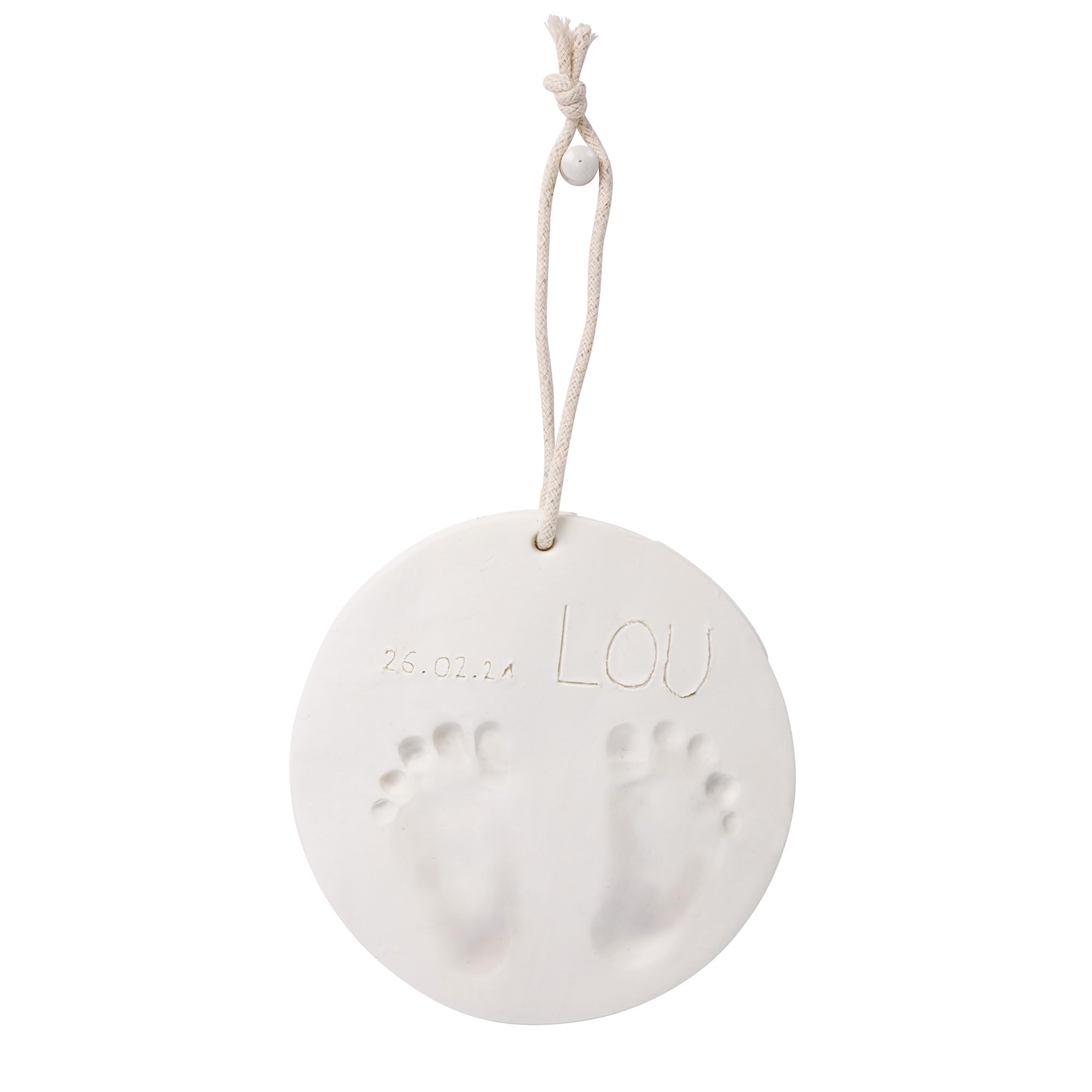 Tiny Love Reiner Abdruck, Clay Set, Gipsabdruck Baby Hand und Fuß, Dermatologisch getestet, Erinnerung Komplettset, Kreative Andenken, Tiny Creations