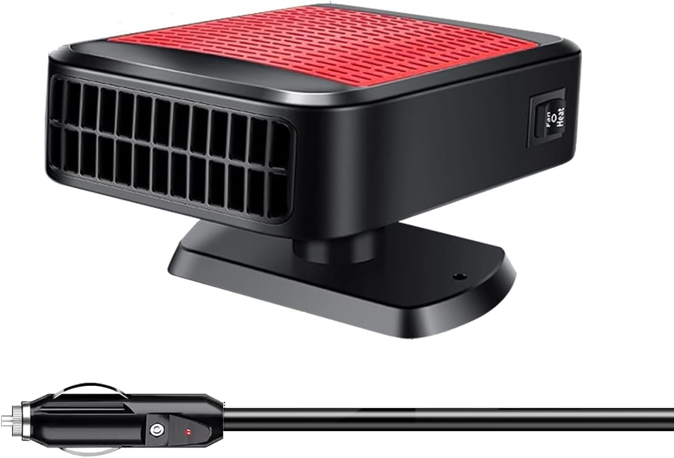 Calentador de automóvil, 12 V, 200 W, ventilador descongelador, calentador de automóvil, 2 en 1, calefacción y refrigeración, descongelador de