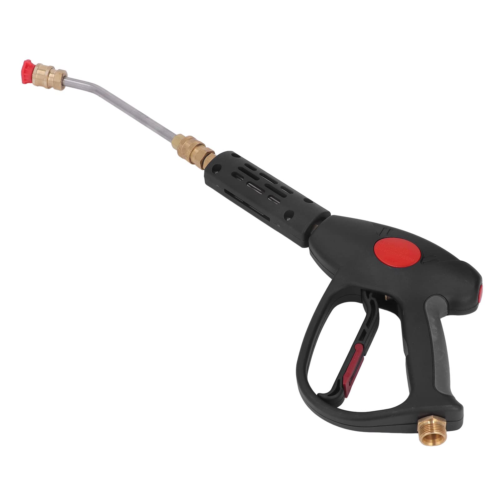 Nettoyeur Haute Pression en Métal, 4000 PSI, Puissant Pulvérisateur de Mousse pour Le Nettoyage de la Voiture et Le Lavage des Vitres avec 7 Embouts de Buse