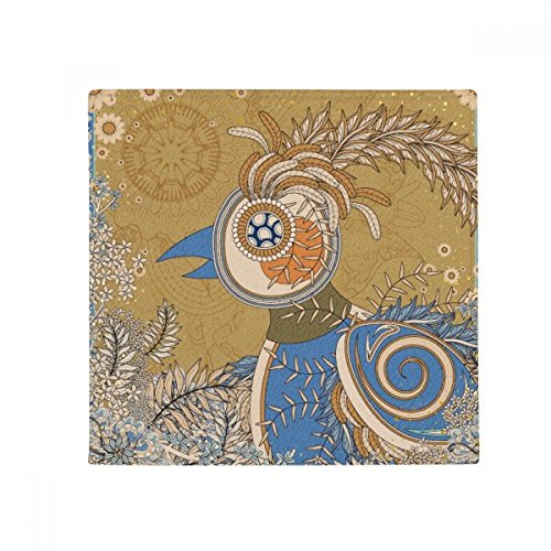 Tapis de sol canard ukiyo-e fleur 80cm antidérapant multicolore - 2