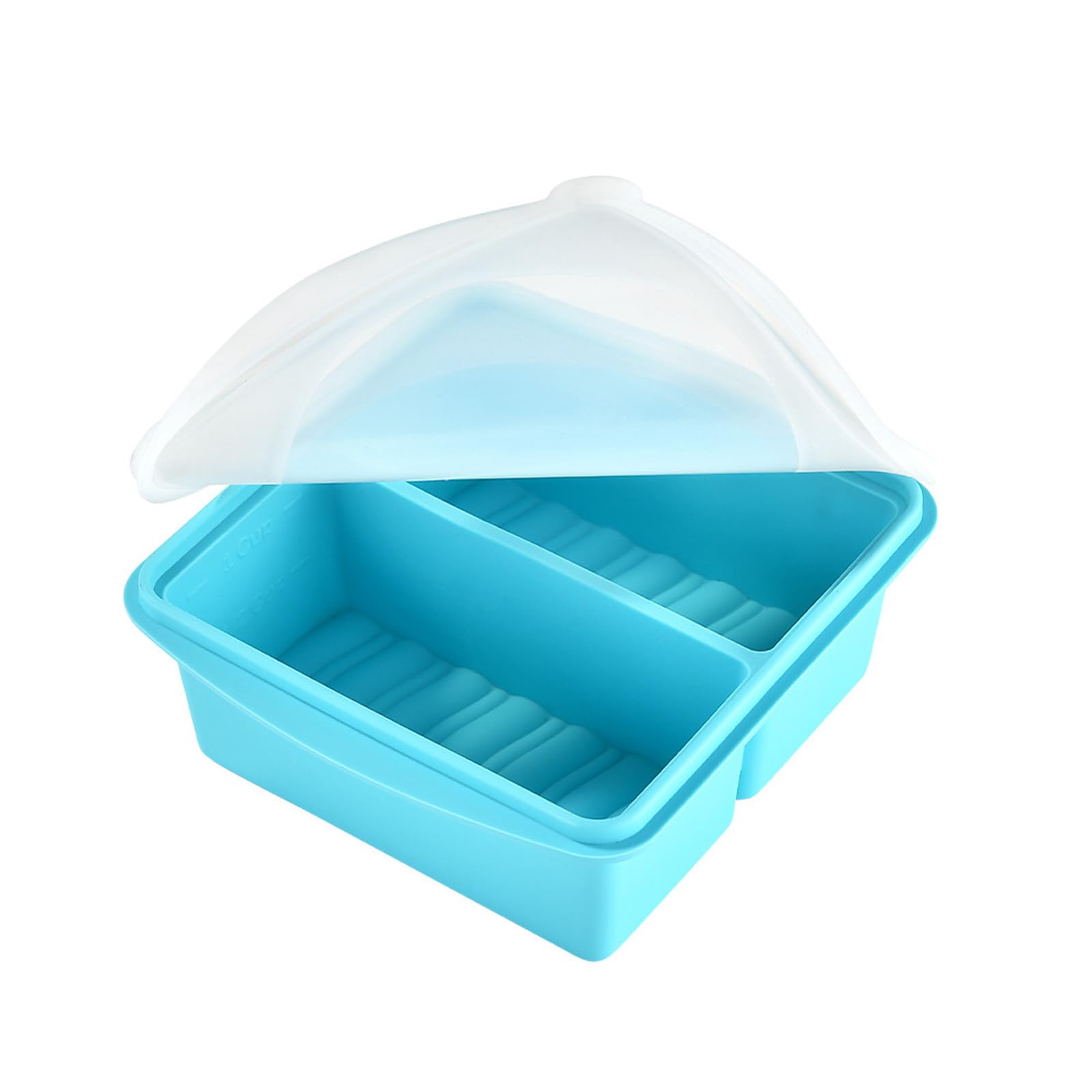 TFAOYS Foldable Meal Container Stackable for Space Saving Storage Friendly Food Storage
