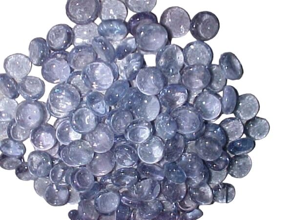 Generic 4 LBS Periwinkle Mix Flat Glass Marbles GEMS VASE FILLERS Mosaic Tiles 19.99