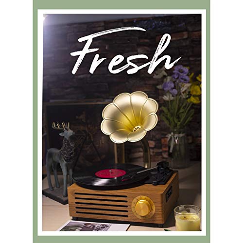 ARCH Gramophone De Tourne Disque De Style Classique, Platine Vinyle Support Vinyle/U Disque/Bluetooth/Entrée/Sortie… - Les Beatles, Paul McCartney, John Lennon, RIngo Starr, George Harrison ARCH Gramophone De Tourne Disque De Style Classique, Platine Vinyle Support Vinyle/U Disque/Bluetooth/Entrée/Sortie… – Image 3