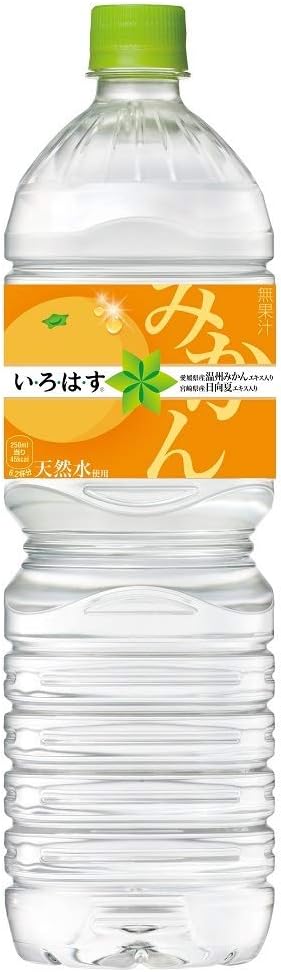 コカ コーラ い ろ は すみかんpet 1555ml 8本 I Lohas い ろ は す ミネラルウォーター 通販 Amazon