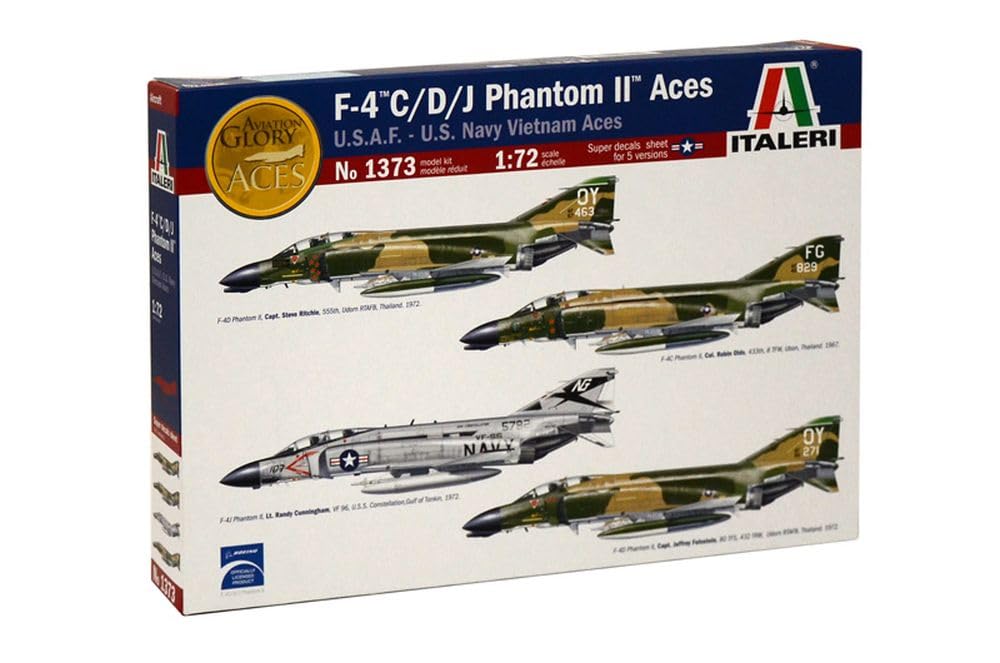 Italeri 1373 1:72 F-4 C/D/J Phantom Aces