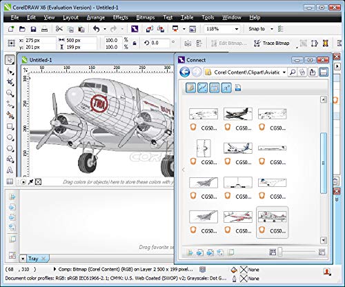 Corel CorelDRAW X6 Tutorial Training on 2 DVDs 10 Hours in 201 Video Lessons - Computer Software Video Tutorials