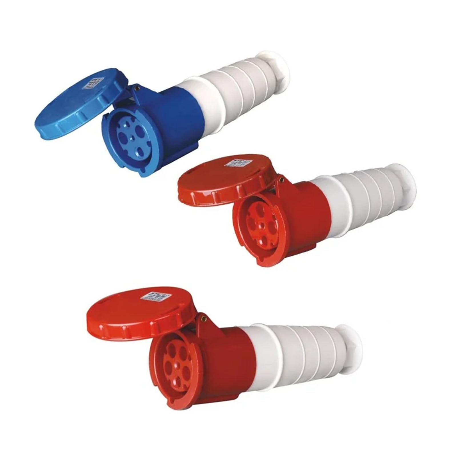 Spina e presa industriale da 63 A, connettore elettrico 3 pin, 4 5, IP67, per montaggio a parete, maschio femmina (5P 63A Plug)