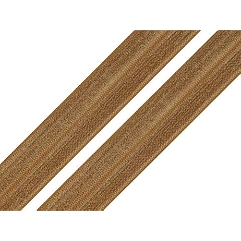 25m Falzgummi 20mm Faltgummi elastisches Einfassband Schrägband Saumband Farbwahl Cover