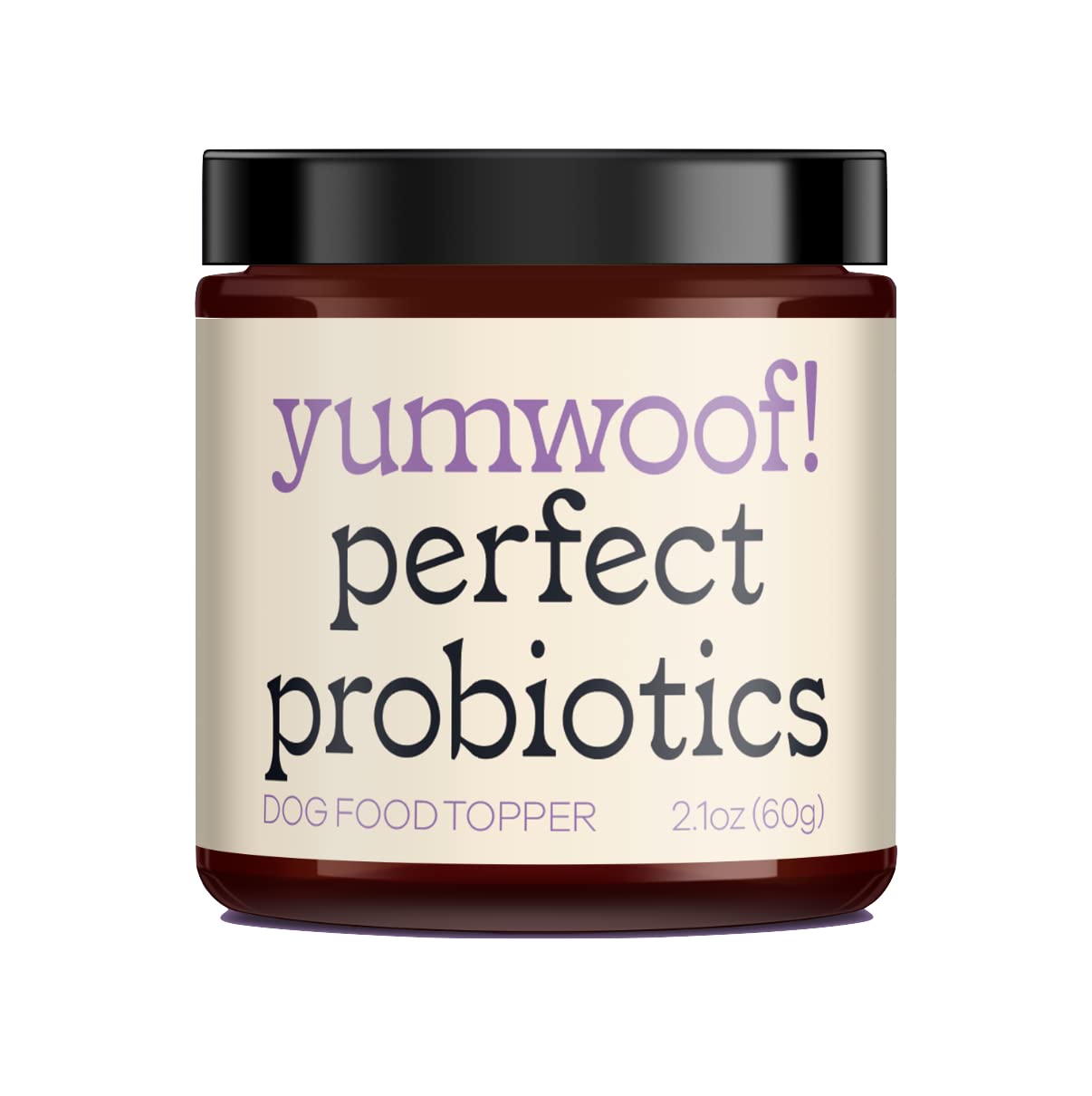 Perfect Probiotics by Yumwoof - Non-GMO, Human-Grade Dog Food Topper with Prebiotic Inulin & Pumpkin | Allergies, Digestion, Immunity, Diarrhea, Constipation | 9 Science-Backed Strains