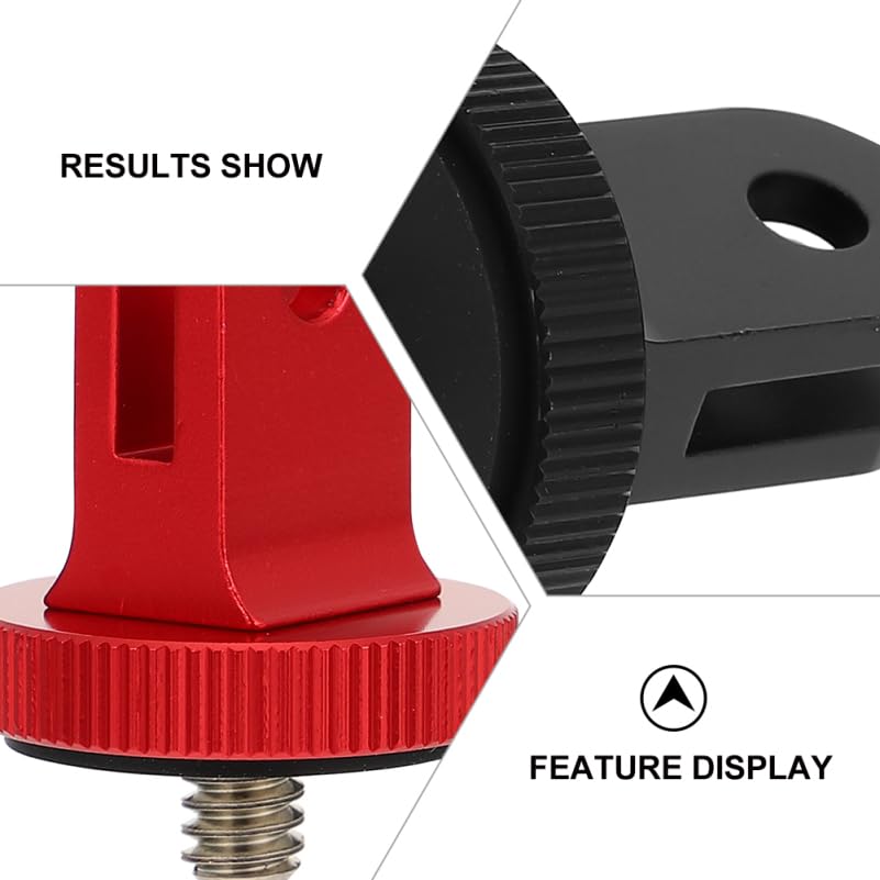 Adaptador de cámara de acción Artibetter para grabaciones estables en trípode 3