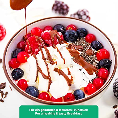 Simply Keto Choco-Coco Creme - Schokoaufstrich mit MCT Öl (Kokosöl) - Für Lower Carb* & Keto Ernährung - Ohne Palmöl & Zuckerzusatz - Gesüßt mit Erythrit - Glutenfrei & Vegan - 230ml – Bild 4