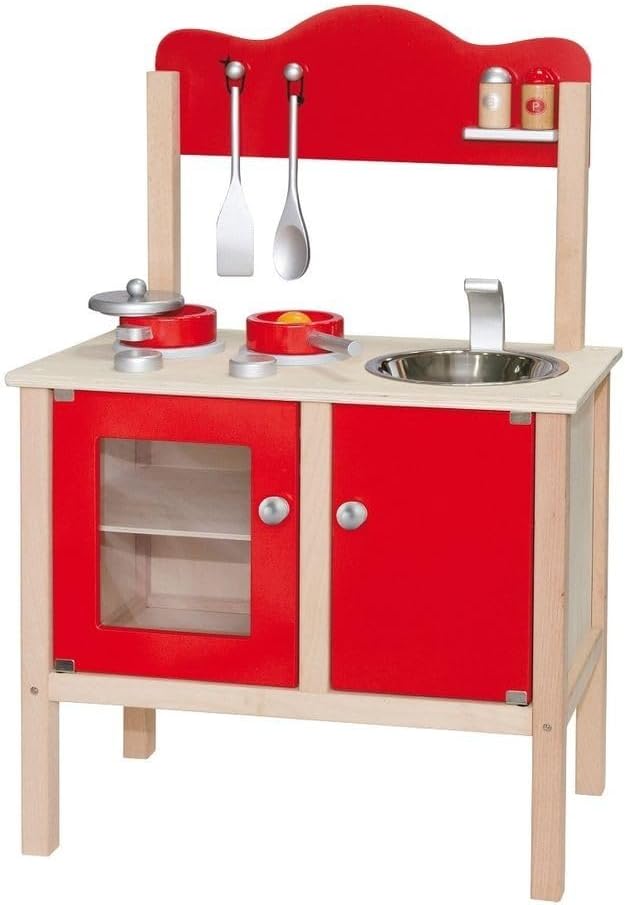 Eitech Viga Toys - 50384 - Noble Kitchen - Red
