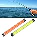1 Tube Fishing Float Foam Indicators Highly Visibility for Fly Fishing Accessories Shape 2 Colors