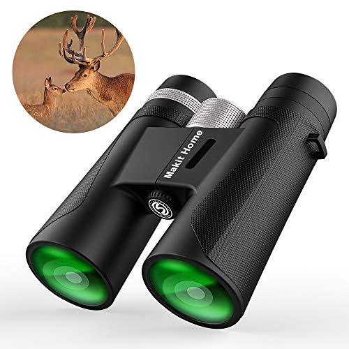 12x42 Compact Binoculars for Adults & Kids, Professional Binoculars with Low Light Night