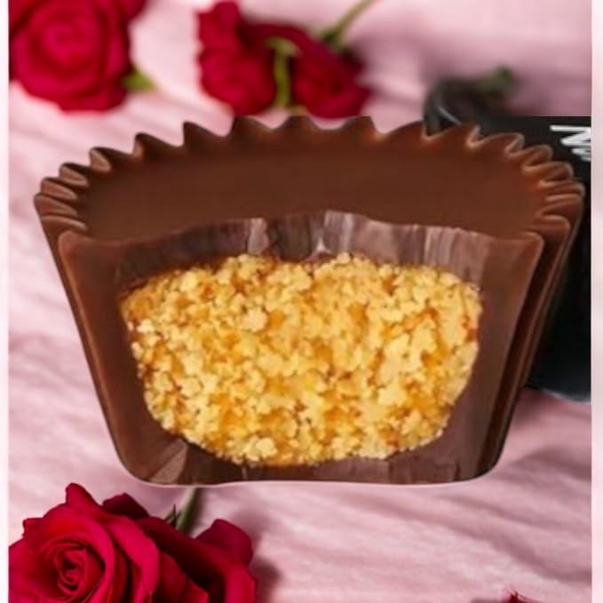 Zero Sugar Dark Chocolate Miniature Peanut Butter Cups-1.5 lbs Deliciously Crafted for a Guilt-Free Indulgence-Perfect for Health-Conscious Chocolate Lovers-(24 oz)