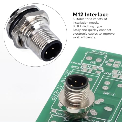 Conector hembra de aviación 4 pines Semme miniatura 3