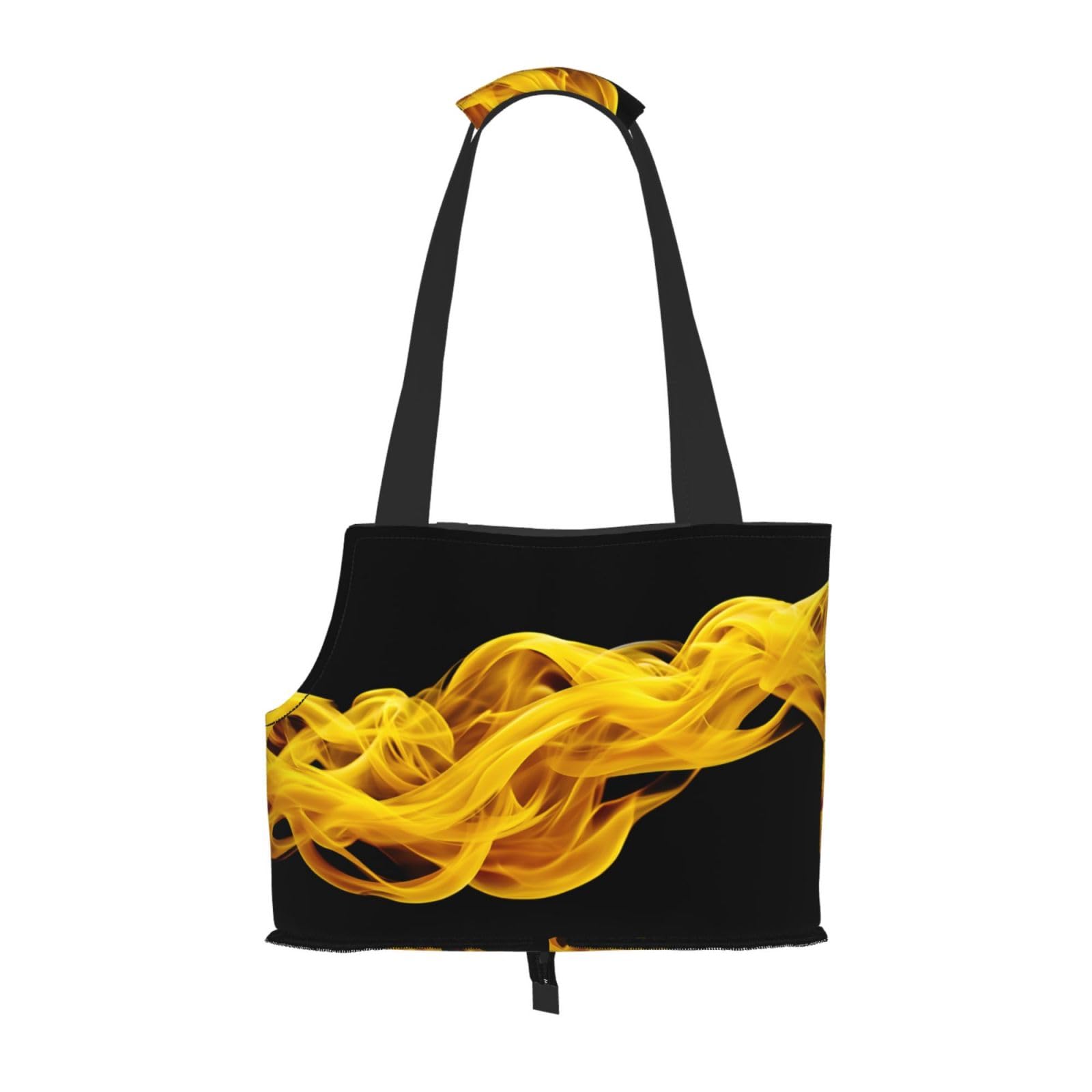 Floating Yellow Pet Sling Carrier for Small Dog Cats Puppy Portable Tote Bag Pouch for Outdoor Travel Hiking