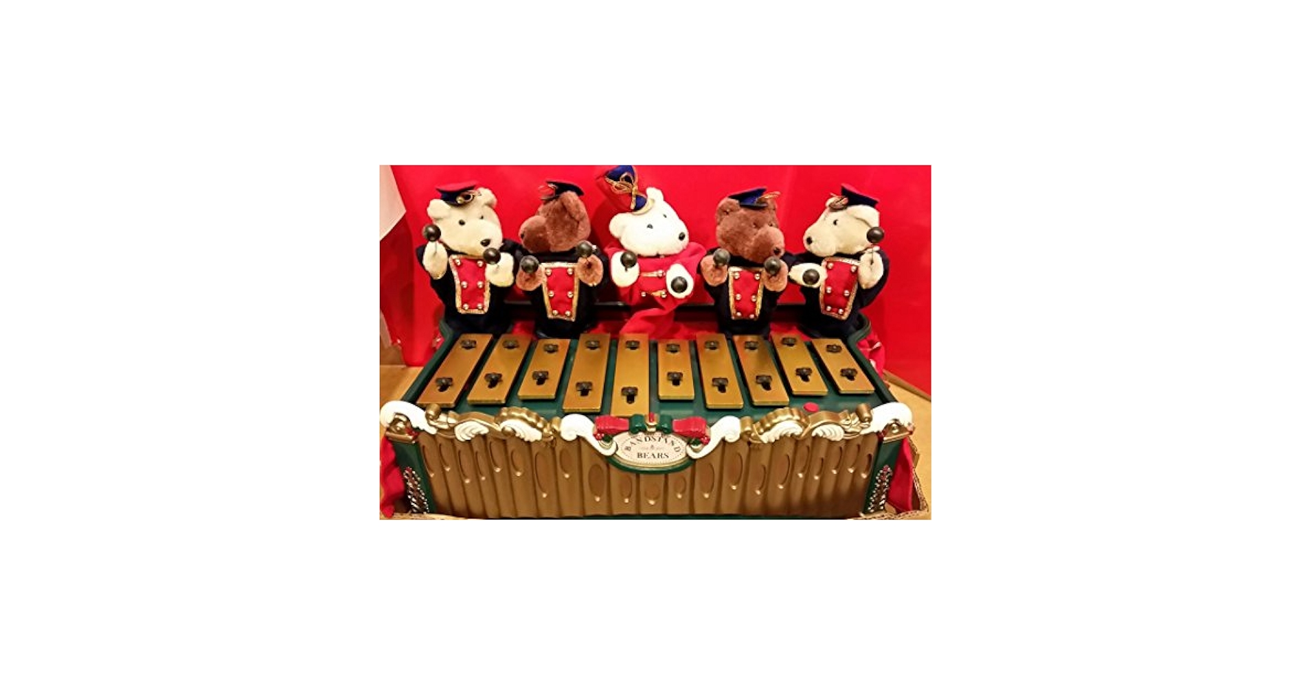 【希少】ミスタークリスマス　BANDSTAND BEARS オルゴール 良品】 ミスタークリスマス BANDSTAND BEARS オルゴール - メルカリ