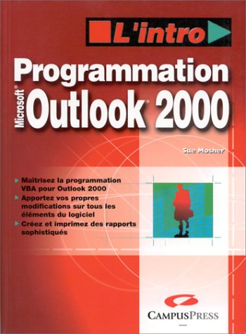 Télécharger Programmation Outlook 2000 Francais PDF