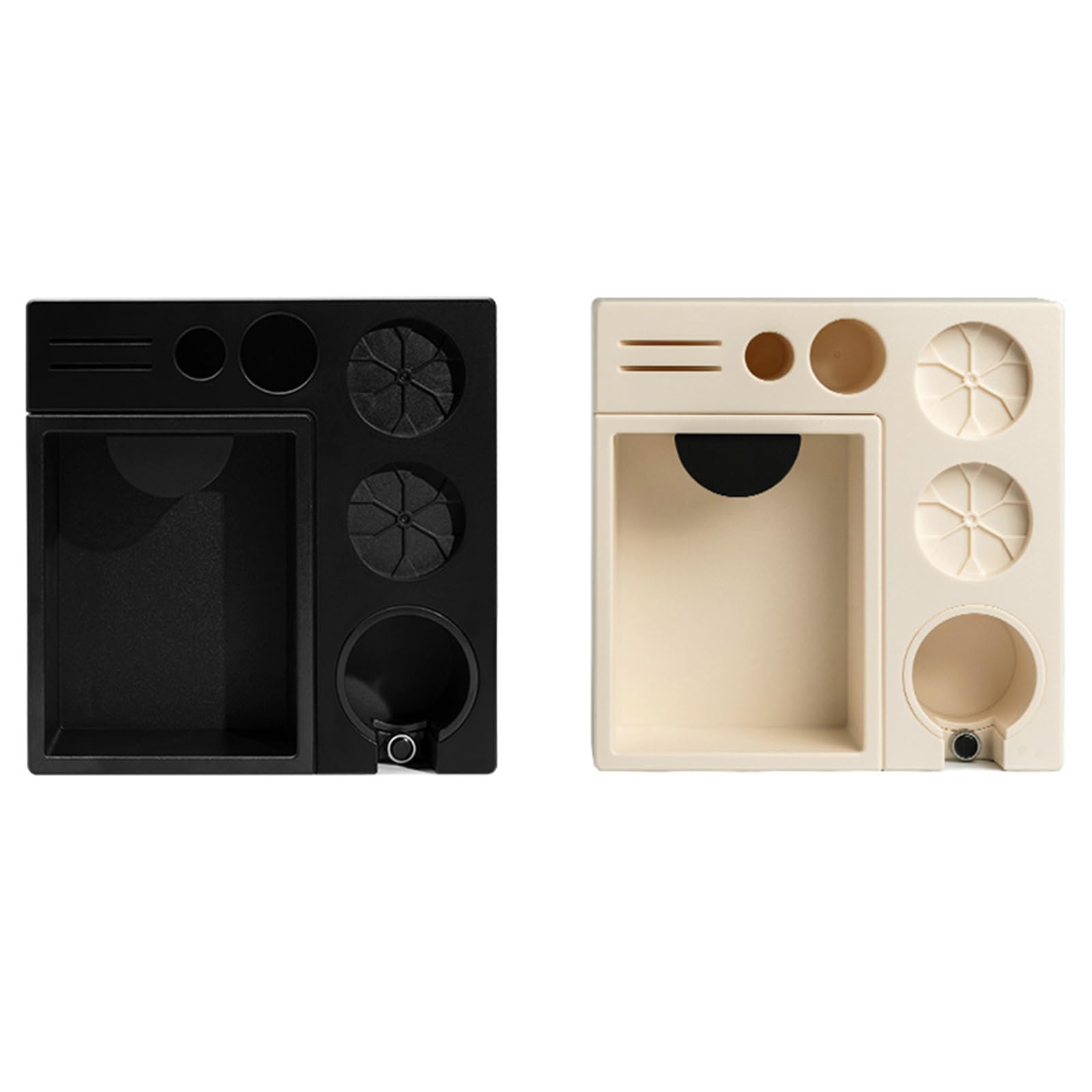 Platzsparende Espresso Werkzeughalter Mit Rutschfester Basis Und Modularem Design Für Die Aufbewahrung Von Kaffeezubehör. Professionelle Organizer Für Kaffeezubehör