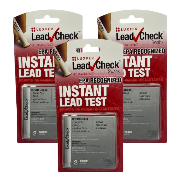 Lead Check Testing Swab 3 Pack (6 Swabs)