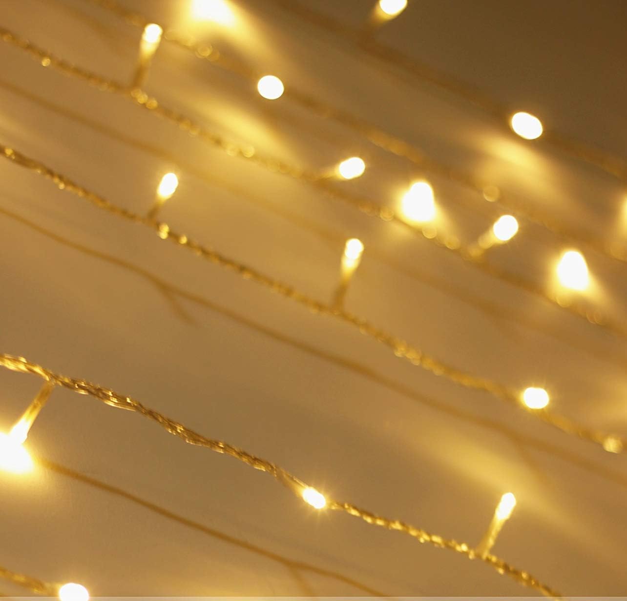 AtneP 20 LED Rice String Lights, 4 M, Warm White