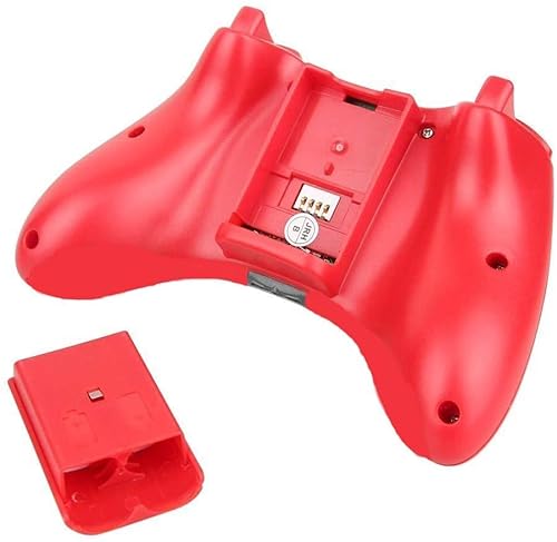 Bek Controller Replacement For Xbox 360 Controller Wireless Remote Gamepad Non-Slip Joystick Thumb Grips Double Shock Live Play Compatible With Microsoft Xbox 360 Slim Pc Windows 10 8 7 Color (Red) #TOP5