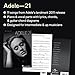 Adele 21 | Piano Vocal Guitar Sheet Music | Pop Songbook Arrangements for Intermediate and Advanced Players | Artist Songbook for Practice, Performance, or Gift for Pianists