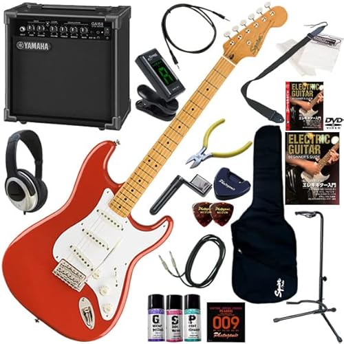 �y�Z�b�g�i�zSquier �G���L�M�^�[���S�ғ��� GA15II�������Ă�20�_�Z�b�g Classic Vibe '50s Stratocaster/FRD�i�t�B�G�X�^���b�h�j