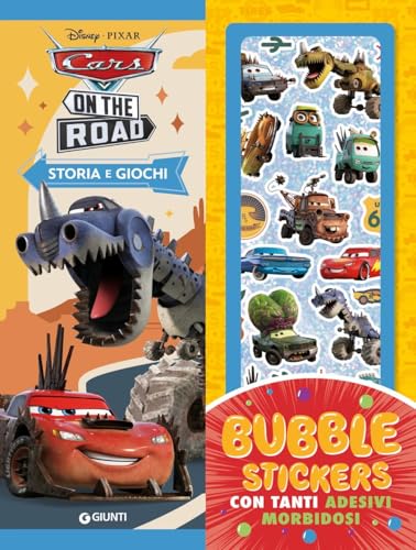 Cars on the road. Bubble stickers. Storia e giochi. Cars. Ediz. illustrata. Con Adesivi
