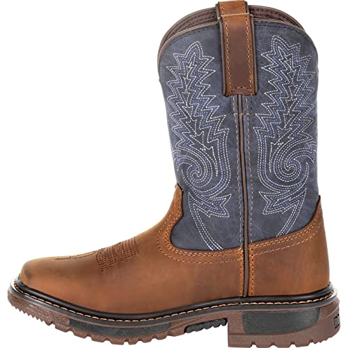 Rocky 718562926026 Big Kids' Ride Flx Western Boot Size 4 thumb #4