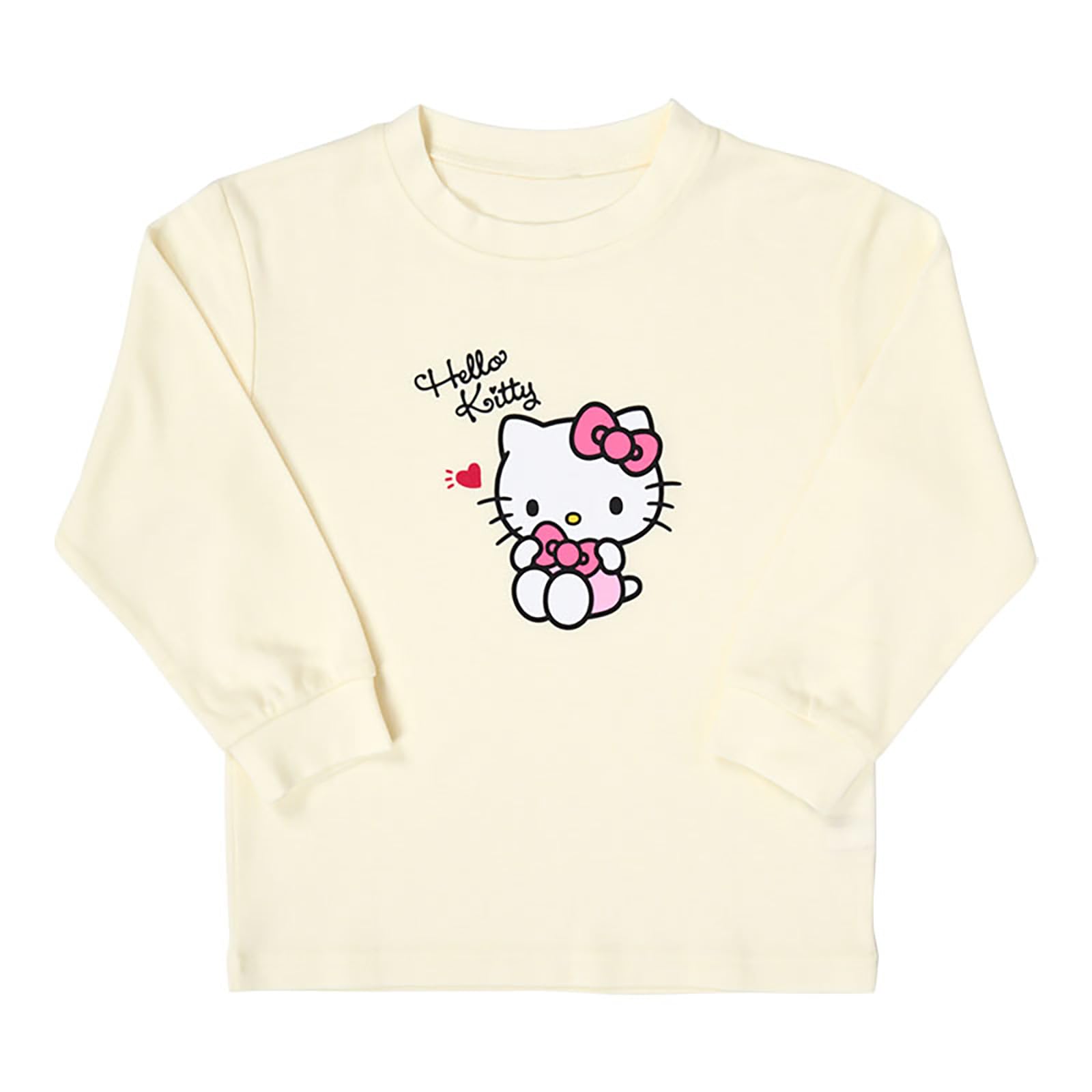 Amazon.co.jp: サンリオ(SANRIO) キッズ長袖パジャマ ハローキティ