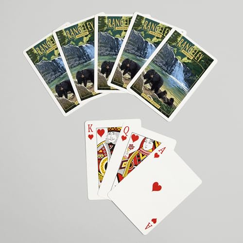 Baraja Lantern Press Rangeley 52 cartas Poker miniatura 7
