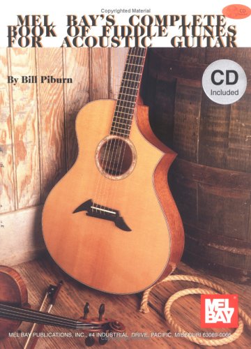 Mel Bay Complete Book of Fiddle Tunes for Acoustic Guitar (Book/CD Set)      Library Binding – November 5, 2002