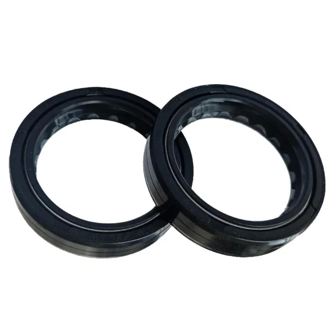 Retén Aceite para Harley-Davidson FLHRS/FLHT/FLSTC/FLSTF/FXST/FXSTC/FXSTD 1584, Cubierta Antipolvo del Sello de Aceite de la Horquilla Delantera de 41x54x11mm