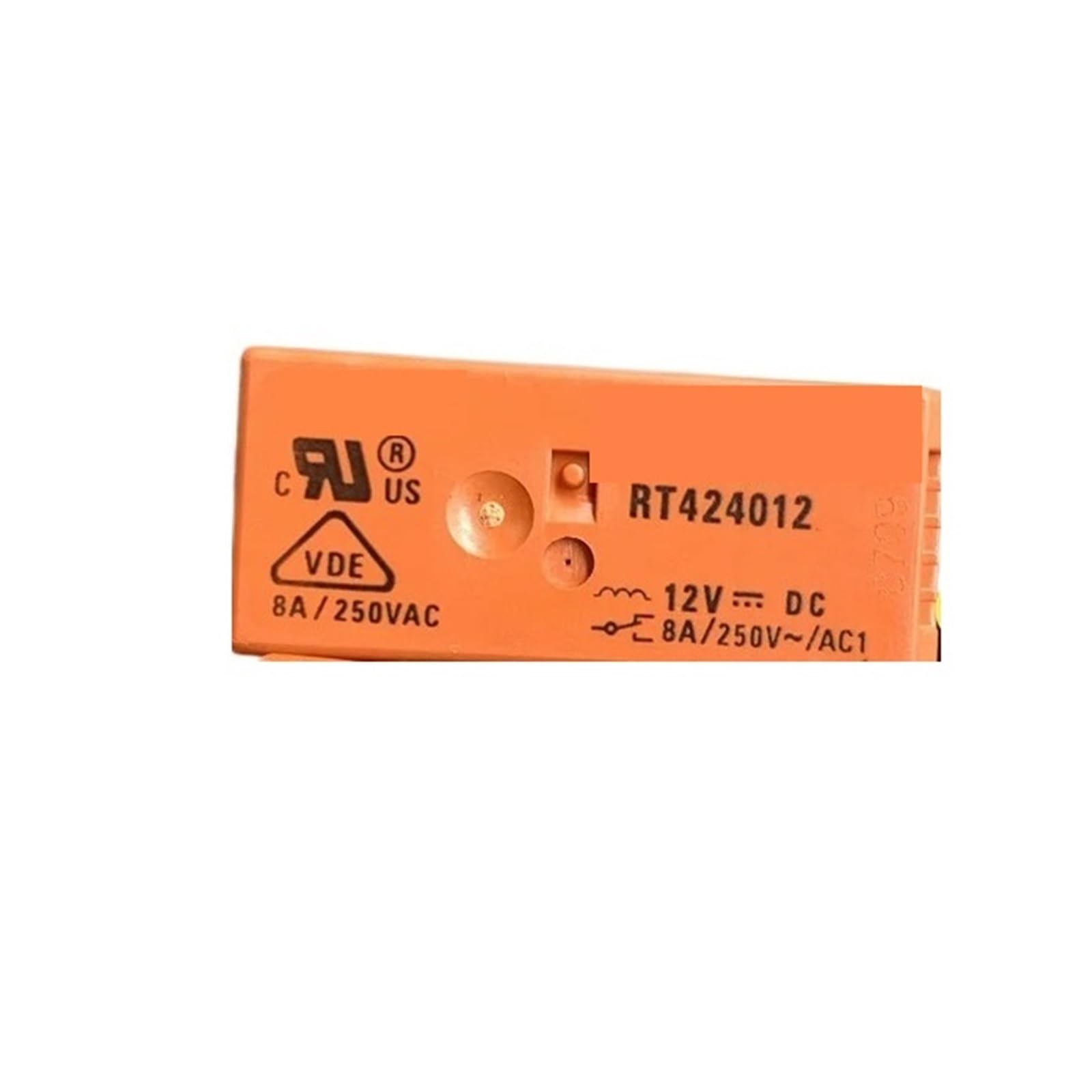Relé de potencia RT424012 12 VCC componente electromecánico RTE24 8 A