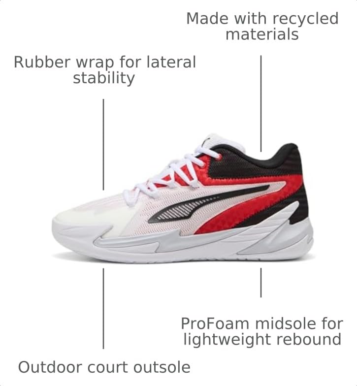 Image of Puma Mens Dagger Basketball Shoes