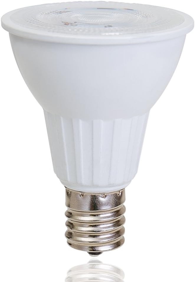 Haian Support E17 Reflector R14 Spotlight Bulb,E17 LED Light Bulb Used for Reading Lamp,Cabinet Lamp,Desk Lamp,5 Watt(50W Incendescent Equivalent),Cool White 6500K Available Non-dimmable (1 Pack)