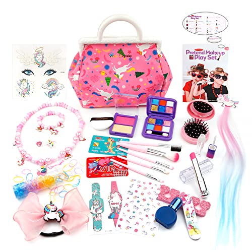 tech LIVING Costumes de Jouets cosmétiques, 30 Costumes de Maquillage sûrs et Non Toxiques, Costumes cosmétiques, Costumes de beauté, Jeux de rôles pour Les Petites Filles Cadeaux Cover