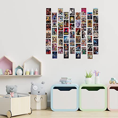 ZIJANG Poster Anime, 54 Pezzi Poster Anime in