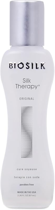 Silk Therapy Original, Reconstructing Leave-In Hair Treatment, Adds Shine, Smooths & Prevents Split Ends, Sulfate-Free, Paraben-Free, Cruelty-Free, 2.26 Oz